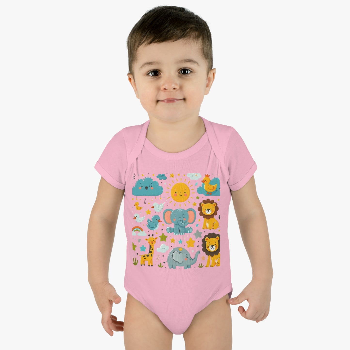 Infant Baby Rib Bodysuit