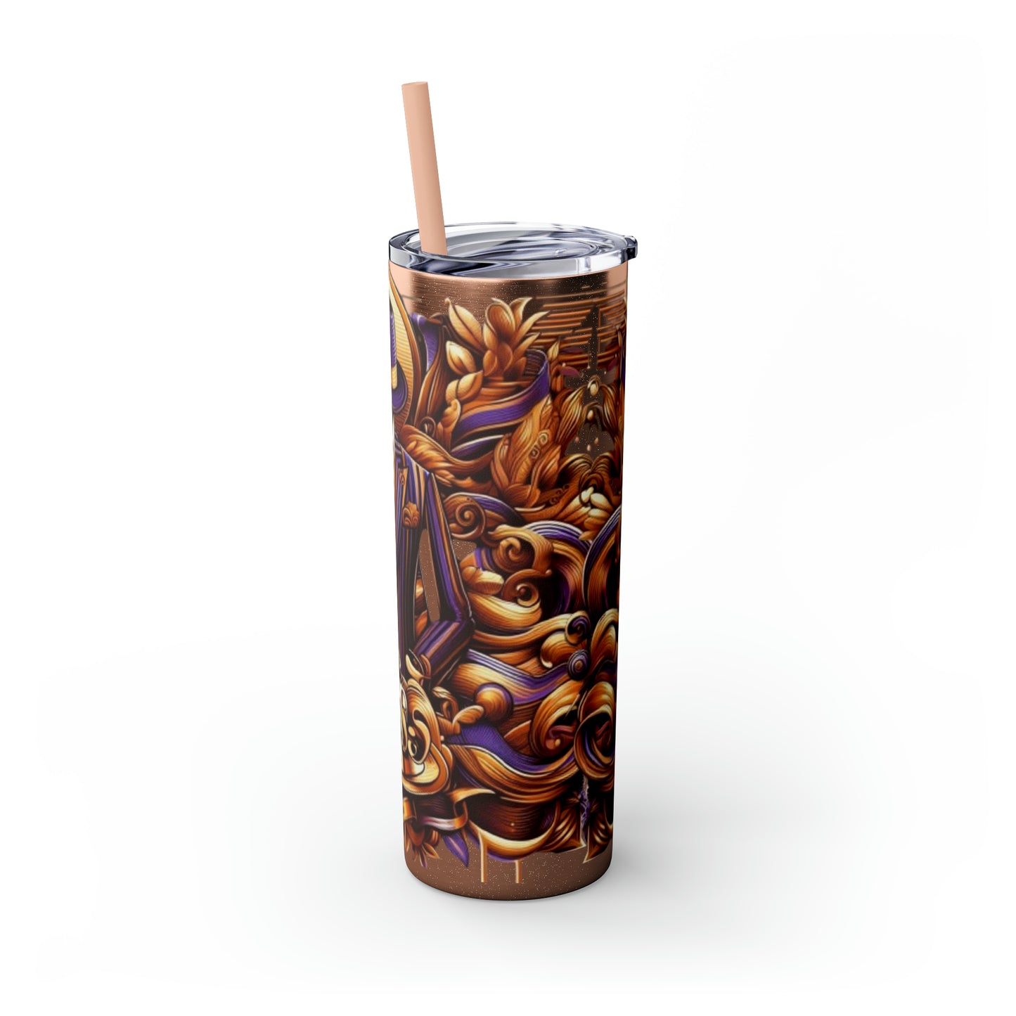 Boss Skinny Tumbler with Straw, 20oz