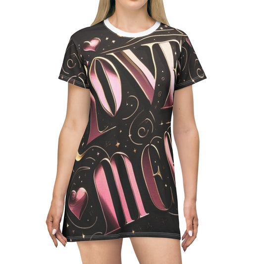 Love Me T-Shirt Dress