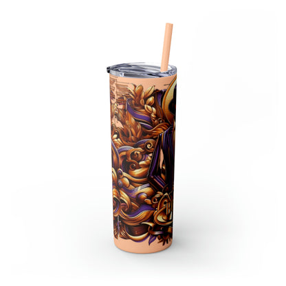 Boss Skinny Tumbler with Straw, 20oz