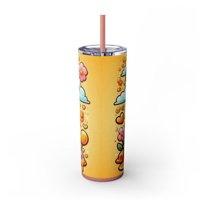 Winnie the Pooh  Skinny Tumbler with Straw, 20oz