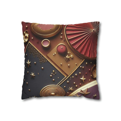 Spun Polyester Square Pillow Case