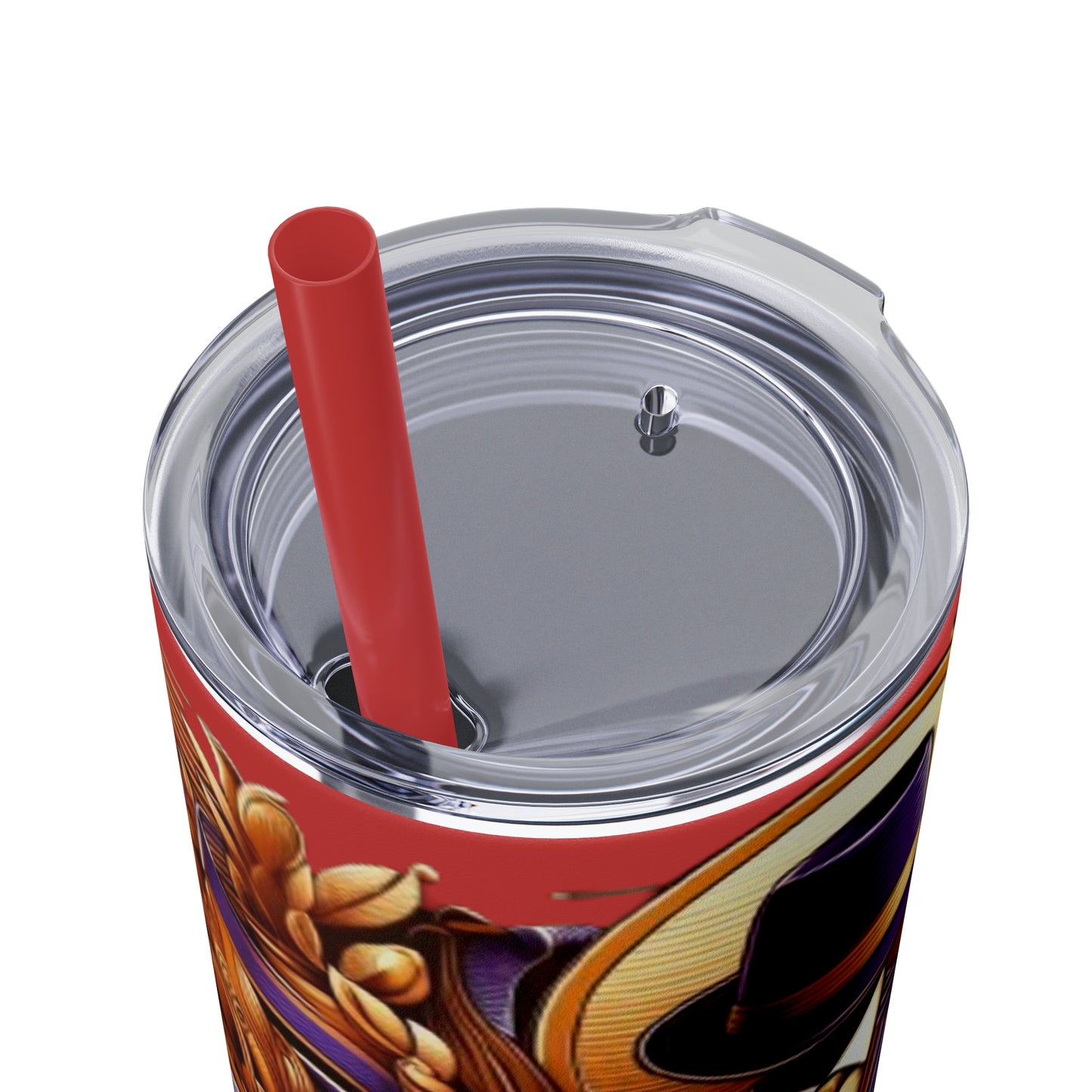 Boss Skinny Tumbler with Straw, 20oz