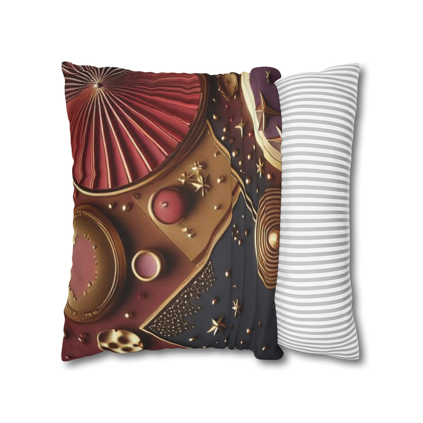 Spun Polyester Square Pillow Case