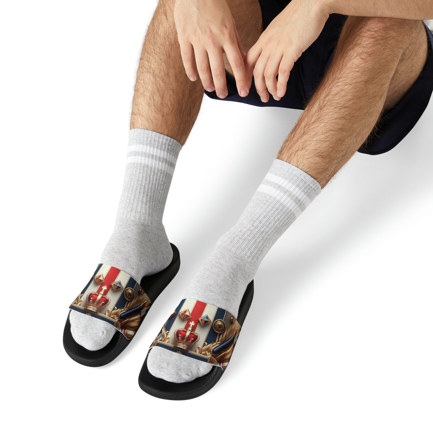 Men's PU Slide Sandals