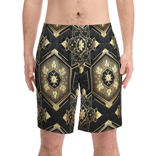 Men's Elastic Beach Shorts