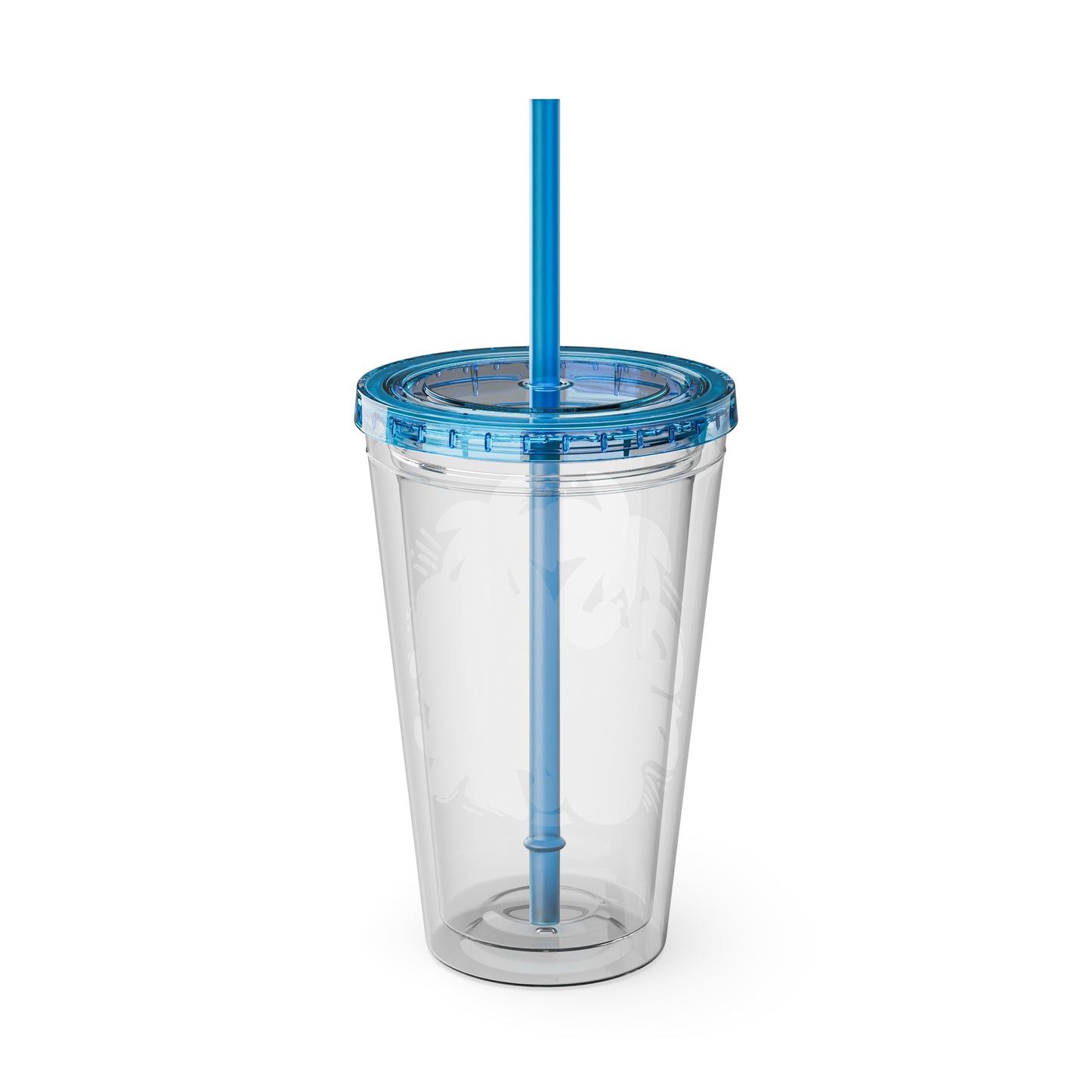 Summer Vibes Tumbler with Straw, 16oz