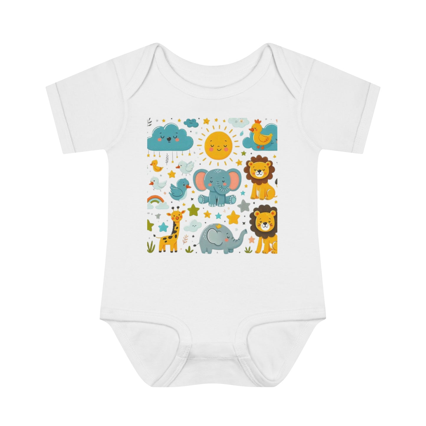 Infant Baby Rib Bodysuit