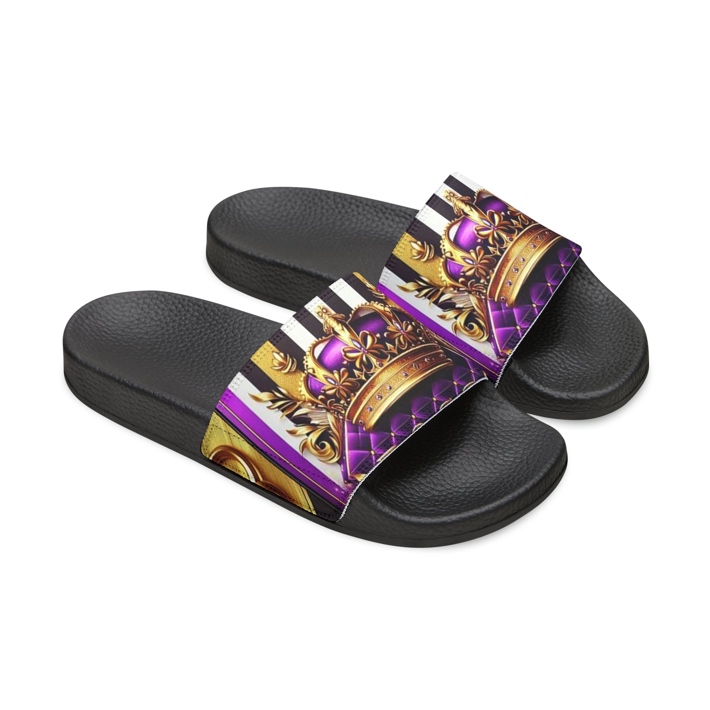 Youth PU Slide Sandals