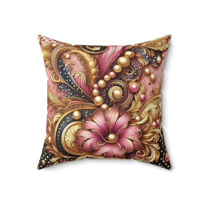 Spun Polyester Square Pillow