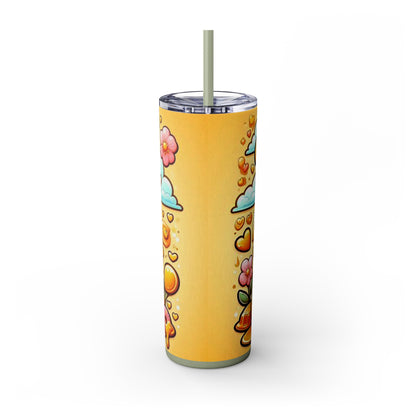 Winnie the Pooh  Skinny Tumbler with Straw, 20oz