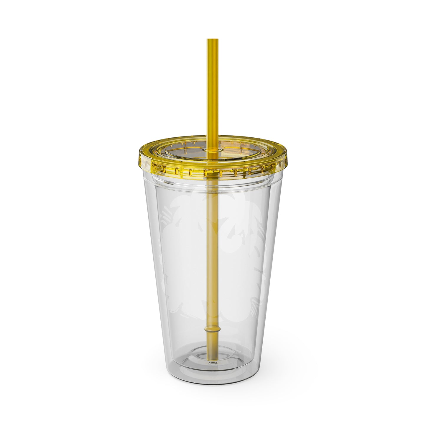 Summer Vibes Tumbler with Straw, 16oz