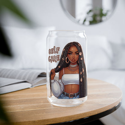 Self Care Sipper Glass