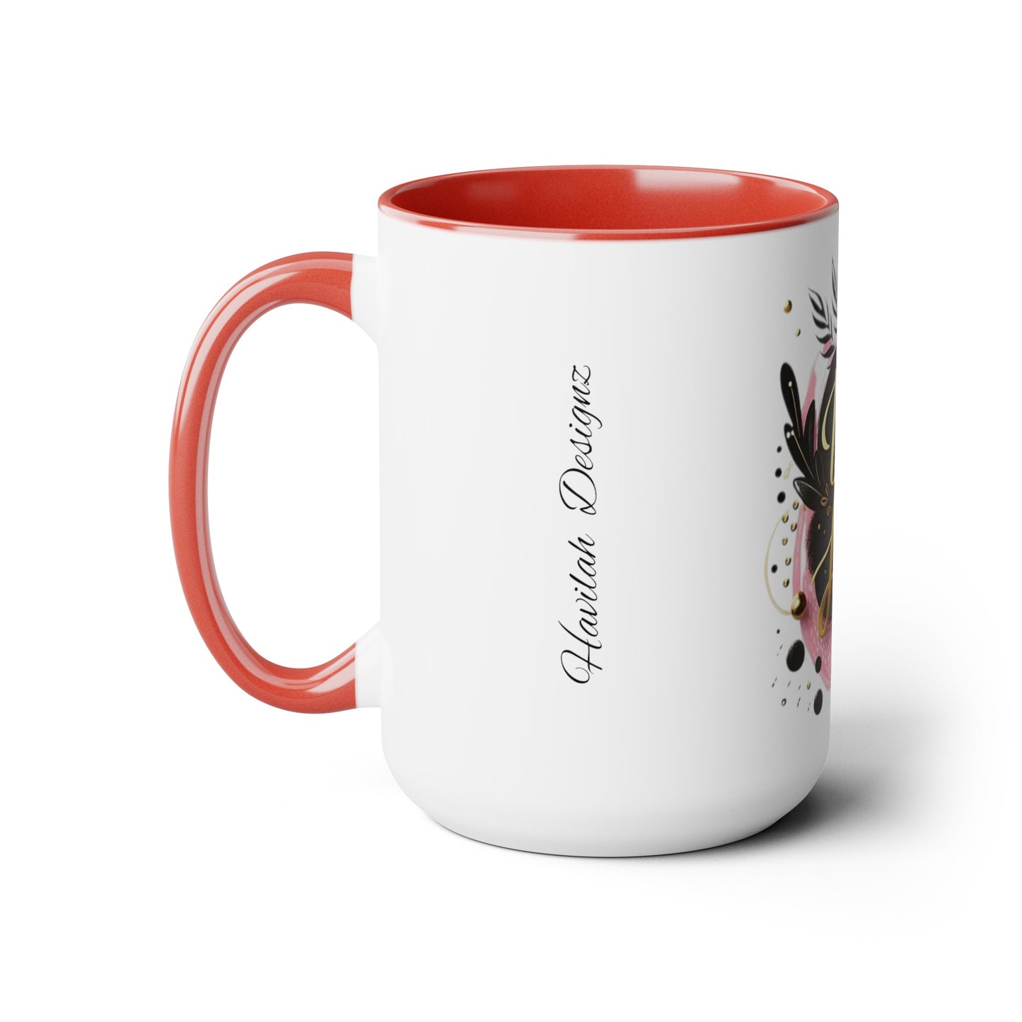 Two-Tone Coffee Mugs, 15oz