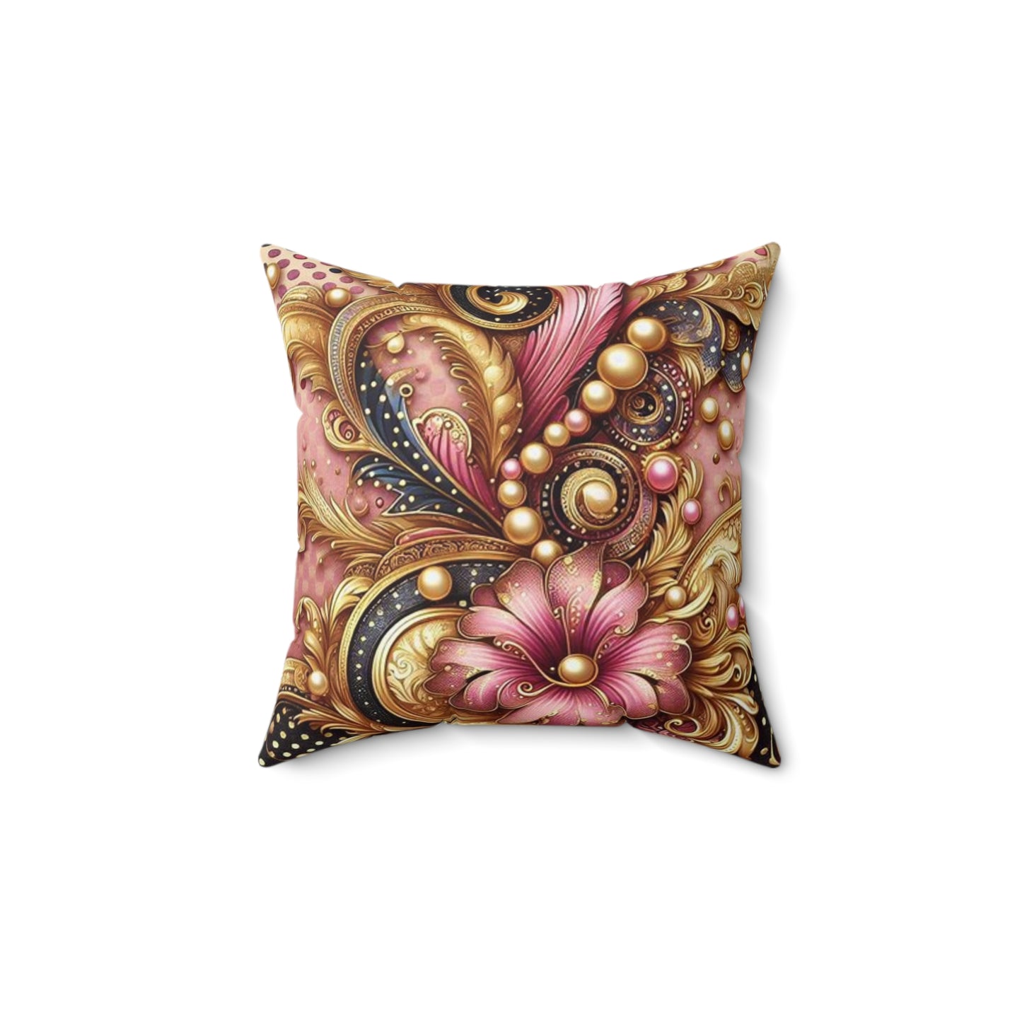 Spun Polyester Square Pillow