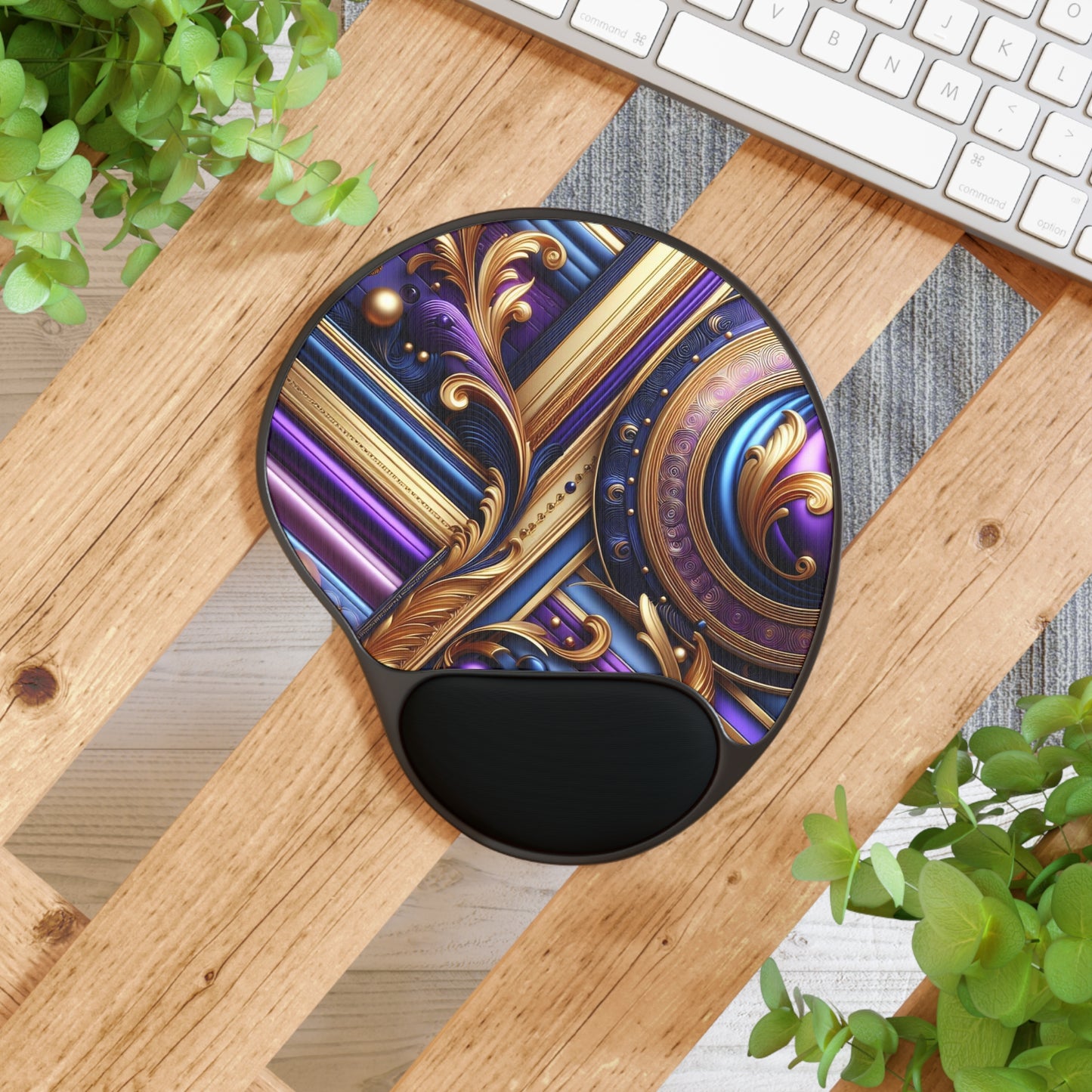 Mouse Pad With Wrist Rest