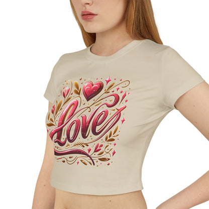 Love Crop Tee