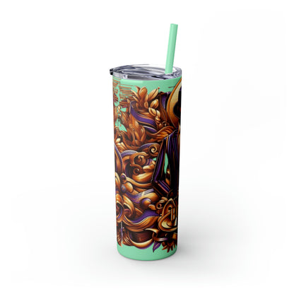 Boss Skinny Tumbler with Straw, 20oz