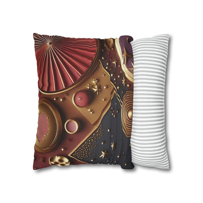 Spun Polyester Square Pillow Case