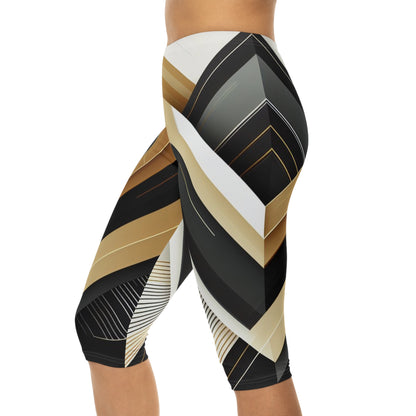 Vroue se Capri Leggings (AOP)