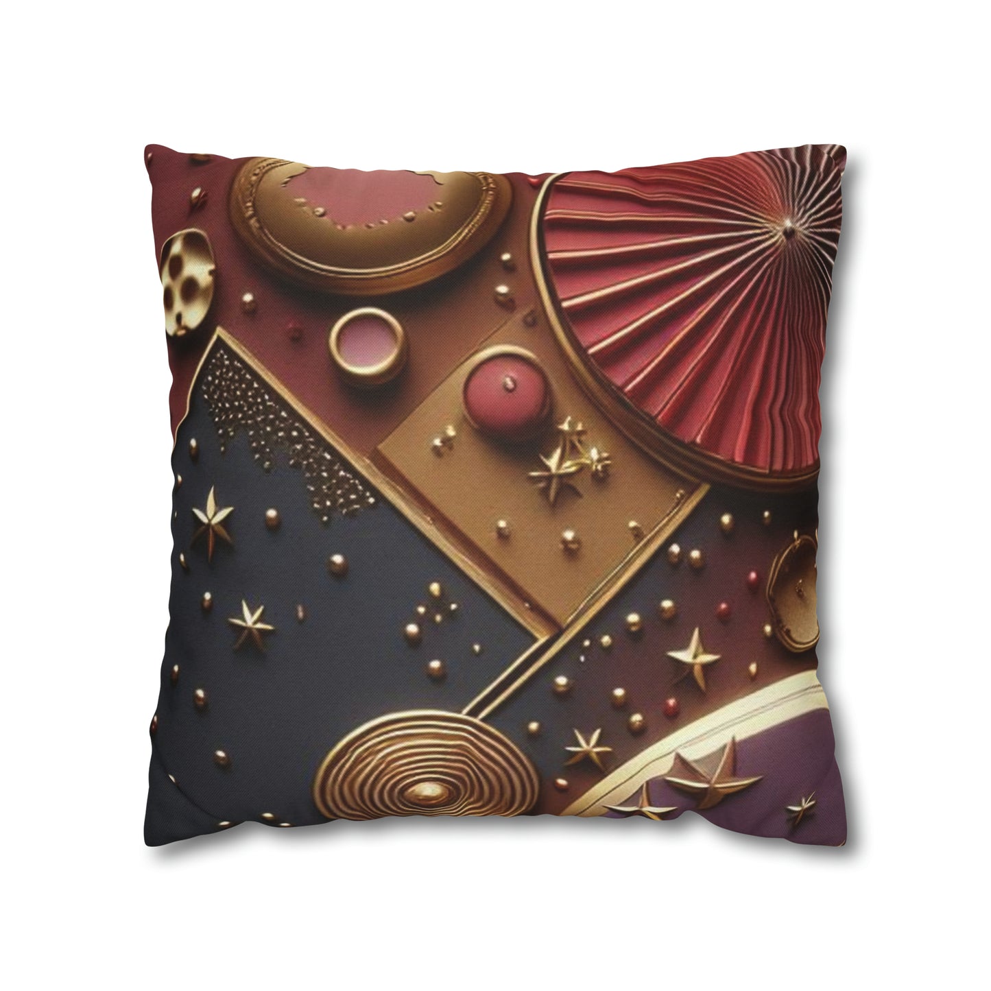 Spun Polyester Square Pillow Case