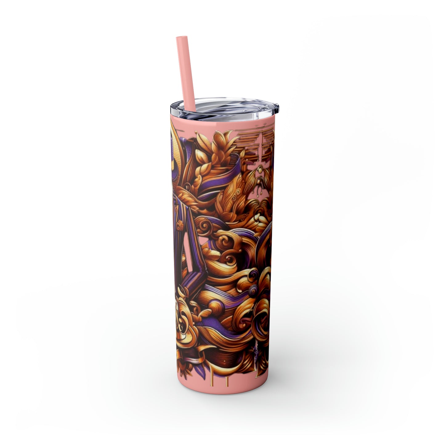 Boss Skinny Tumbler with Straw, 20oz