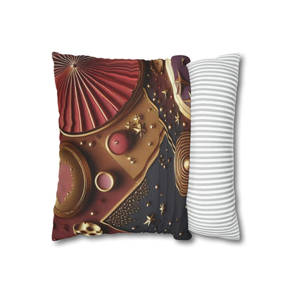 Spun Polyester Square Pillow Case