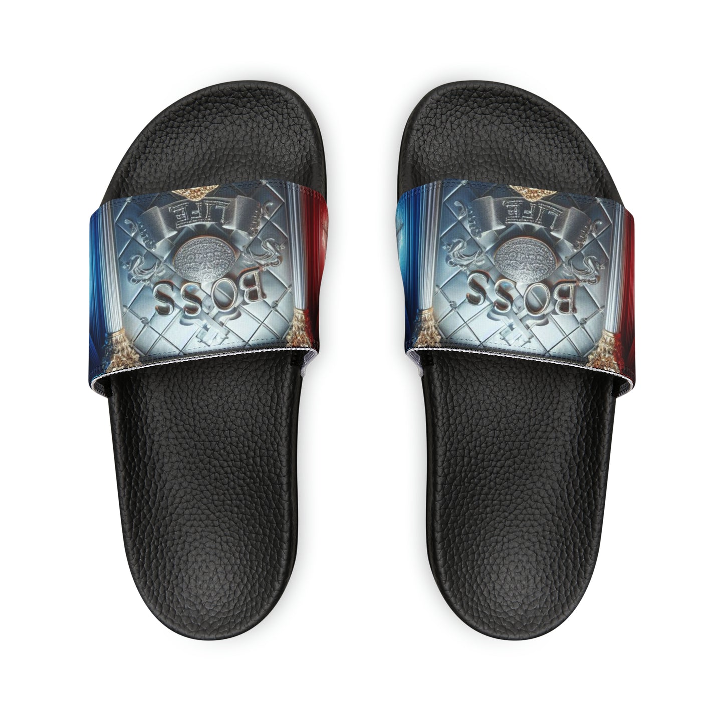 Men's PU Slide Sandals