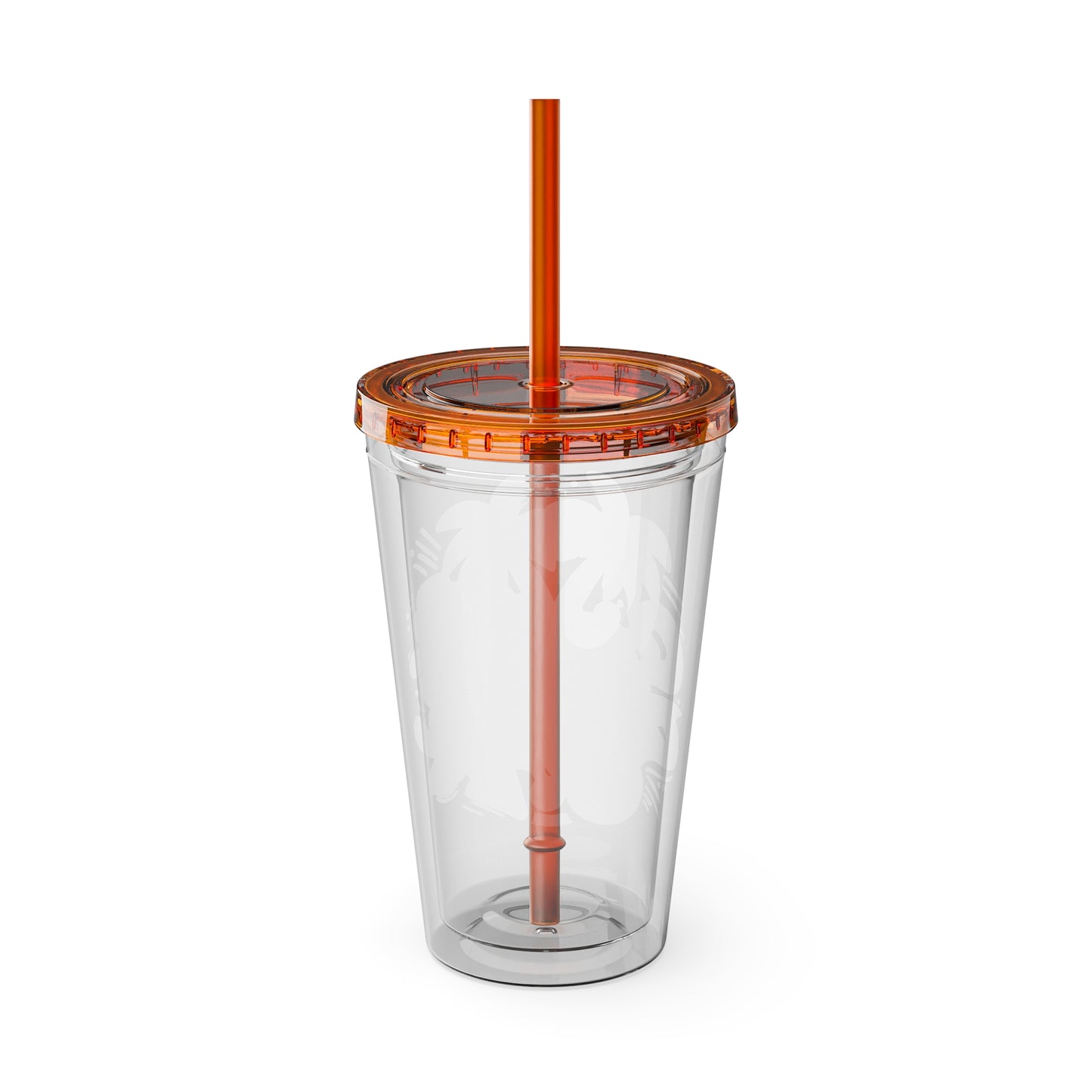 Summer Vibes Tumbler with Straw, 16oz