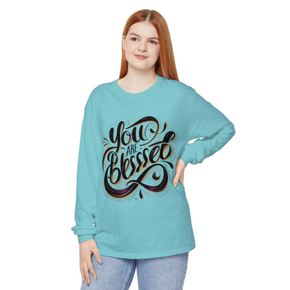 Unisex Garment-dyed Long Sleeve T-Shirt