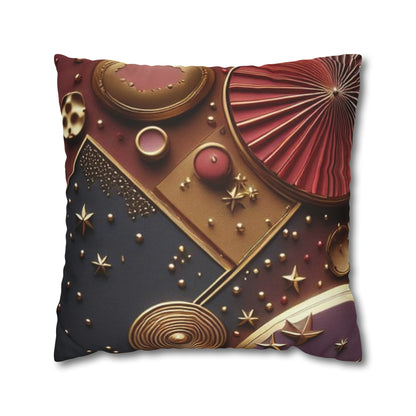 Spun Polyester Square Pillow Case