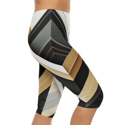 Vroue se Capri Leggings (AOP)