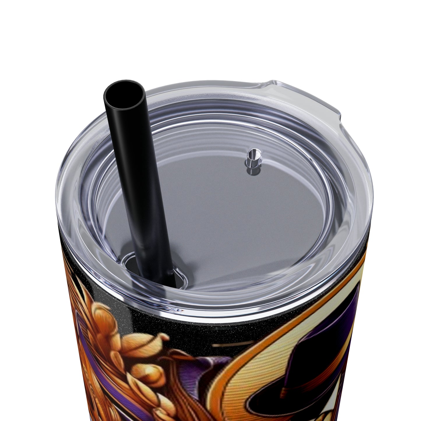 Boss Skinny Tumbler with Straw, 20oz