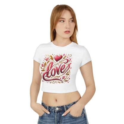 Love Crop Tee