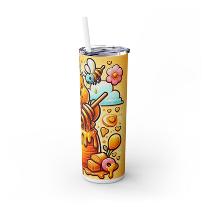 Winnie the Pooh  Skinny Tumbler with Straw, 20oz