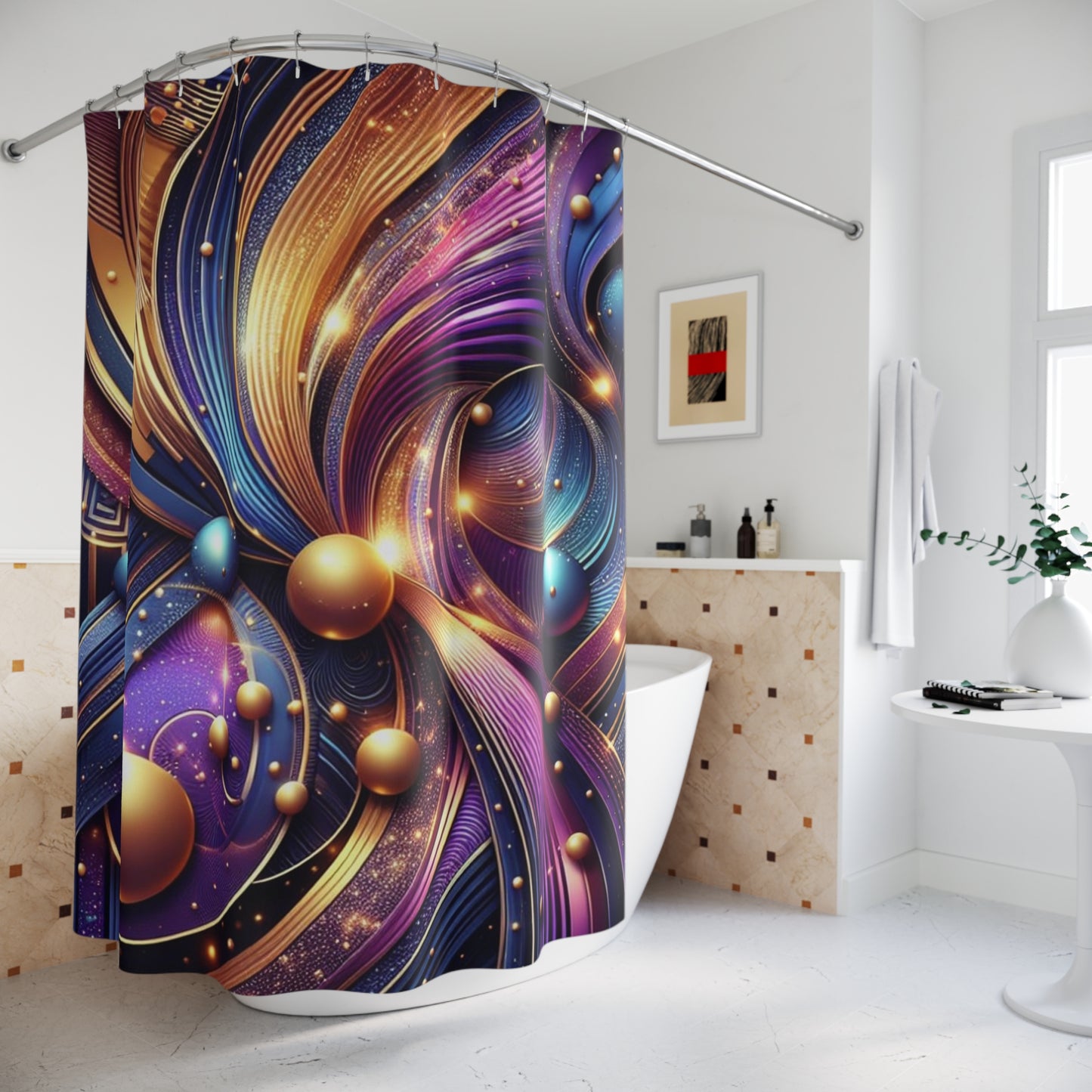 Polyester Shower Curtain