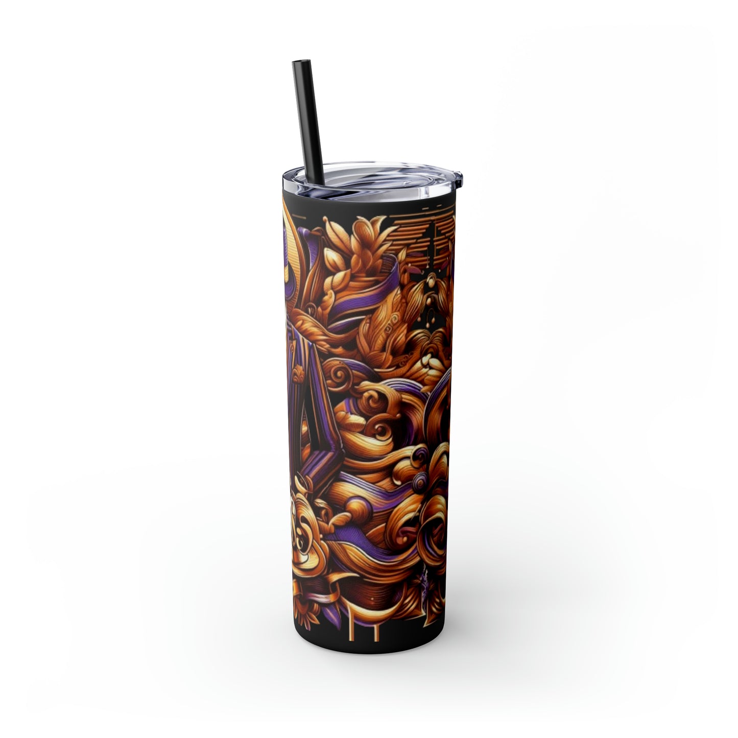 Boss Skinny Tumbler with Straw, 20oz