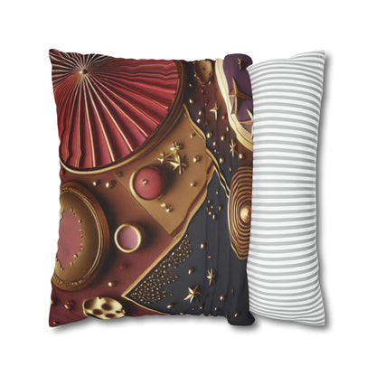 Spun Polyester Square Pillow Case