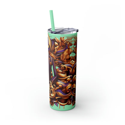 Boss Skinny Tumbler with Straw, 20oz