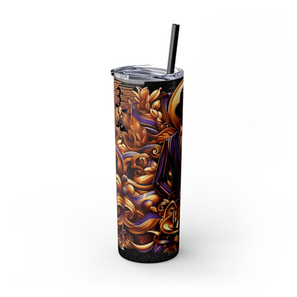 Boss Skinny Tumbler with Straw, 20oz