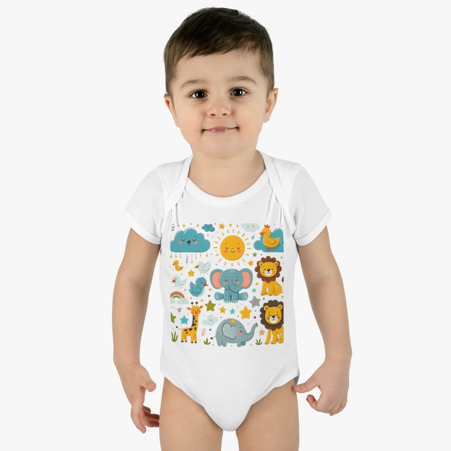 Infant Baby Rib Bodysuit