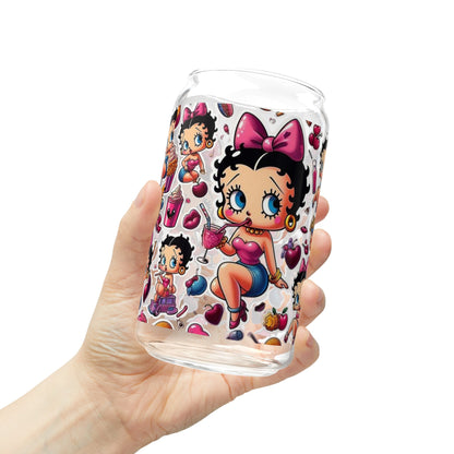 Betty Boop Sipper Glass