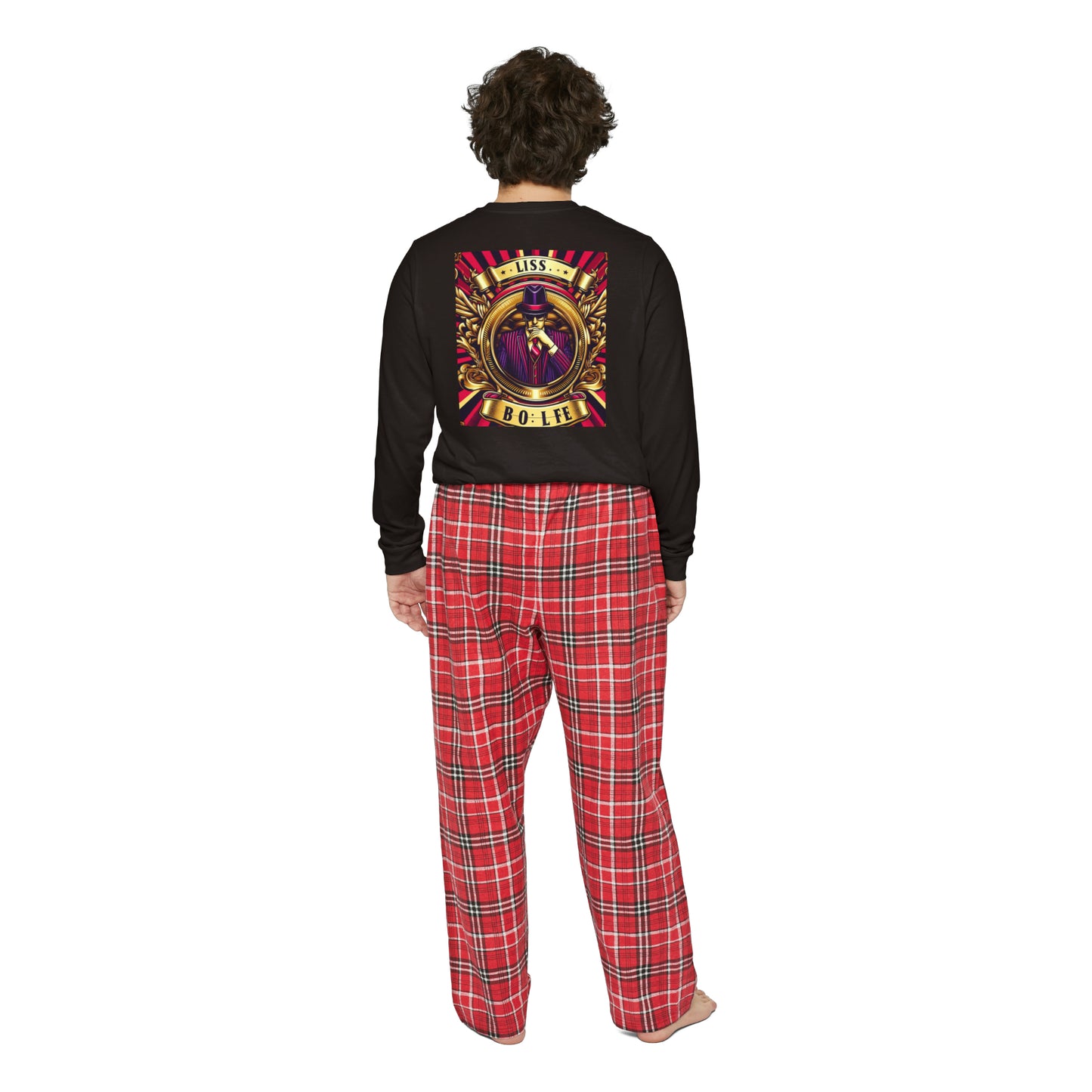 Men's Long Sleeve Pajama Set