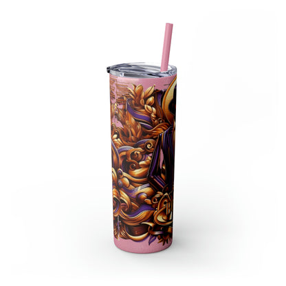 Boss Skinny Tumbler with Straw, 20oz