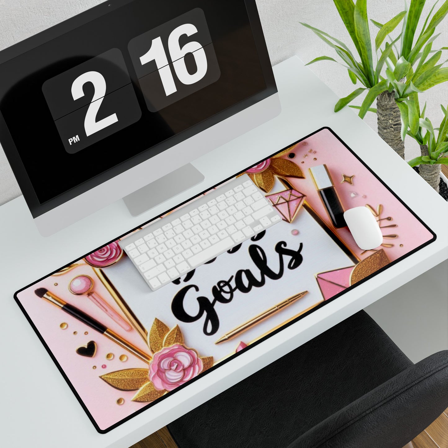 Boss Goals Desk Mats