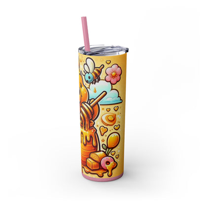 Winnie the Pooh  Skinny Tumbler with Straw, 20oz