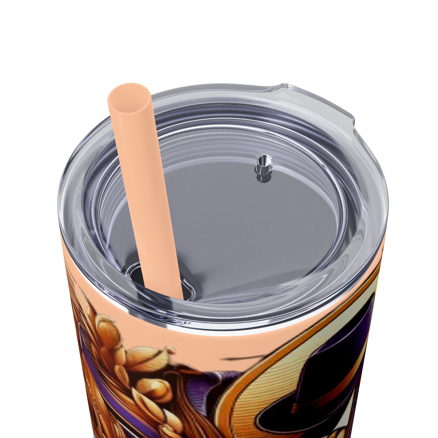 Boss Skinny Tumbler with Straw, 20oz