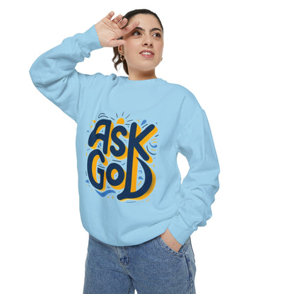 Unisex Garment-Dyed Sweatshirt