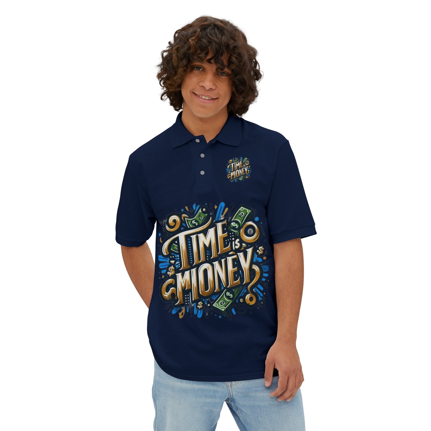 Time Is Money Polo Shirt