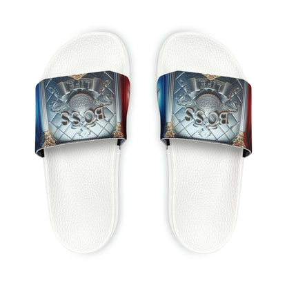 Men's PU Slide Sandals